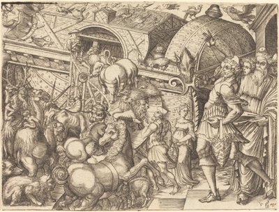 El arca de Noé de Pierre Woeiriot