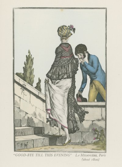 Adiós hasta esta noche (alrededor de 1800) de Pierre de La Mesangere