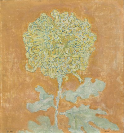 Crisantemo, 1906-1942 de Piet Mondrian