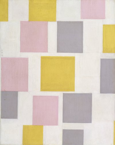Composición con Planos de Color 5 de Piet Mondrian