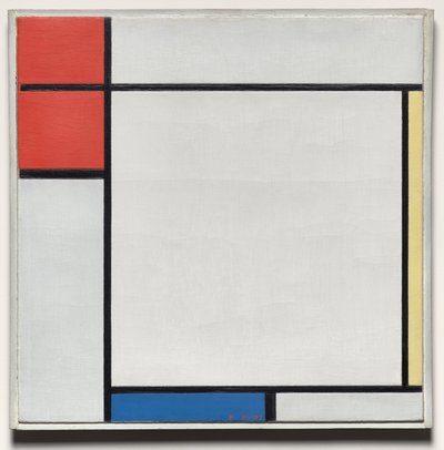 Composition with Red, Yellow, and Blue de Piet Mondrian