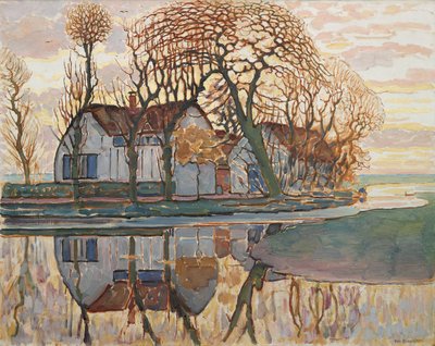 Granja cerca de Duivendrecht de Piet Mondrian
