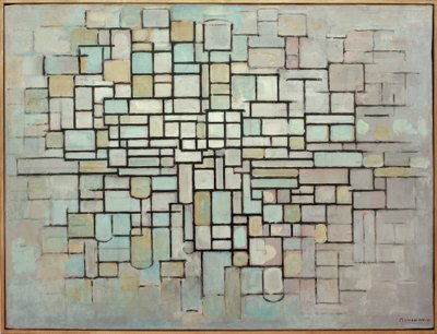 Composición con líneas y color de Piet Mondrian