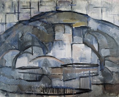 Paisaje de Piet Mondrian