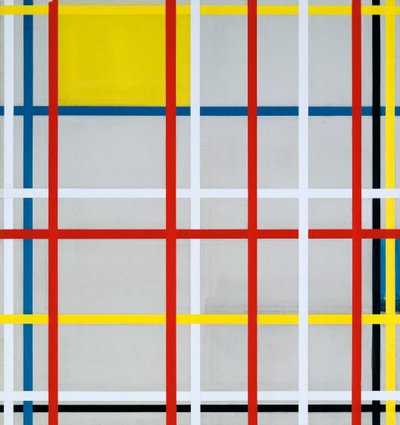 Ciudad de Nueva York, 3, 1941 de Piet Mondrian