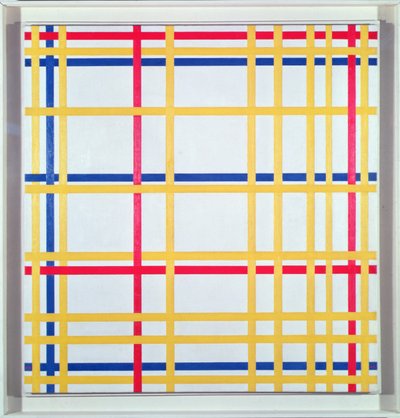 Nueva York I de Piet Mondrian