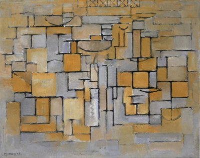 Pintura No. II Composición No. XV Composición 4 de Piet Mondrian