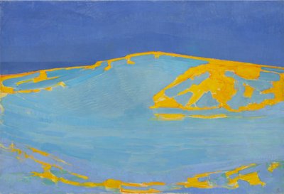Marina, 1909 de Piet Mondrian