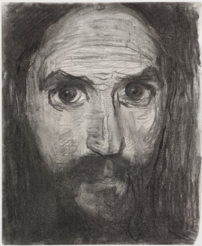 Autorretrato, 1908 de Piet Mondrian