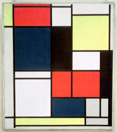 Cuadro II de Piet Mondrian