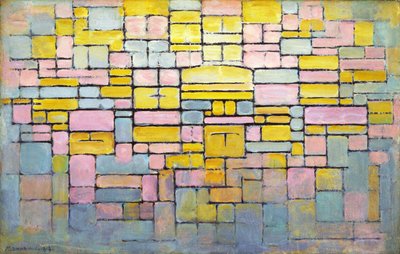 Cuadro no. 2 / Composición no. V de Piet Mondrian