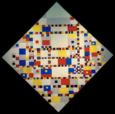 Victory Boogie Woogie de Piet Mondrian