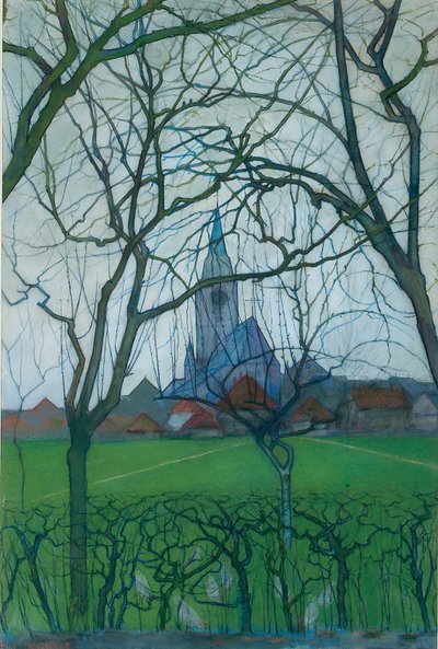 Iglesia del Pueblo de Piet Mondrian