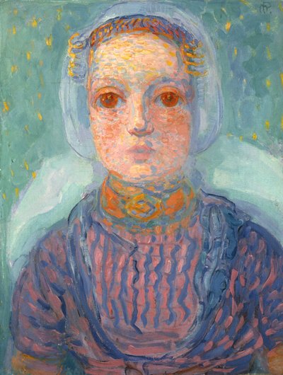 Niña de Zeeland de Piet Mondrian