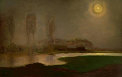 Noche de verano de Piet Mondrian