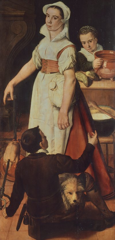 Cocinero, de Pieter Aertsen (1507 o 1508-1575) de Pieter Aertsen