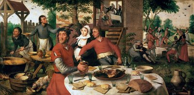 Festival del pueblo de Pieter Aertsen