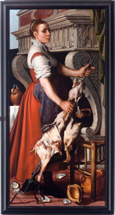 La cocinera (pintura de Pieter Aertsen) de Pieter Aertsen