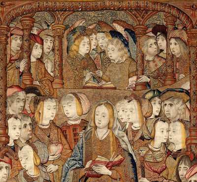Triunfos de la Madre de Dios o Panos de Oro, c.1500-02 (tapiz) de Pieter (attr. to) Coecke van Aelst