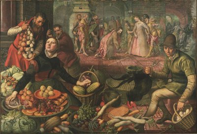 Cristo y la mujer adúltera de Pieter Aertsen