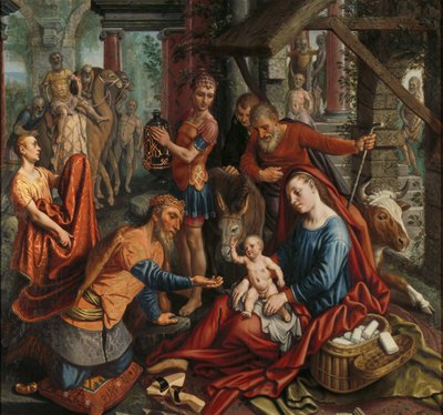 La adoración de los Reyes Magos de Pieter Aertsen