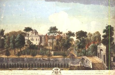 Casa y jardín de Chiswick de Pieter Andreas Rysbrack