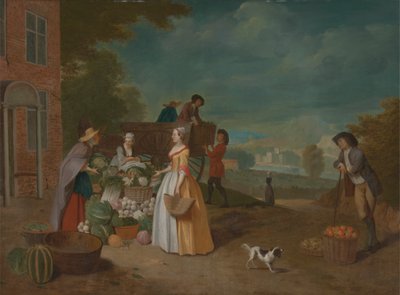 El vendedor de verduras de Pieter Angillis