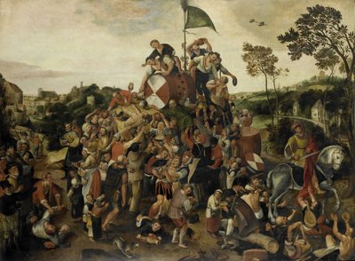 Día de San Martín Kermis, 1598 de Pieter Balten