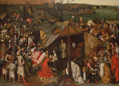 La adoración de los magos de Pieter Balten