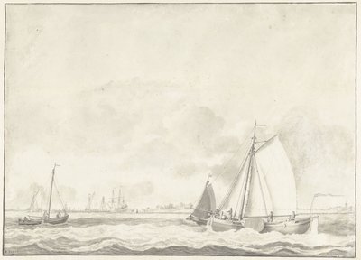 Paisaje marino de Pieter Blaauw