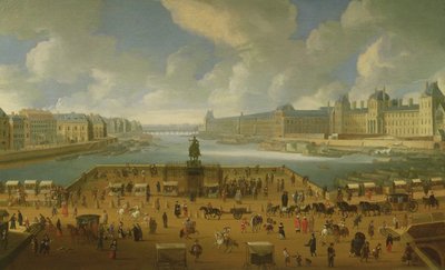 Le Pont Neuf, París de Pieter Bouts
