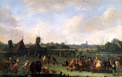 Patinadores de Pieter Bouts