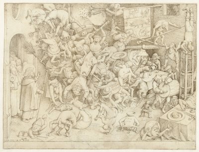 Caída del mago Hermógenes de Pieter Bruegel (I)