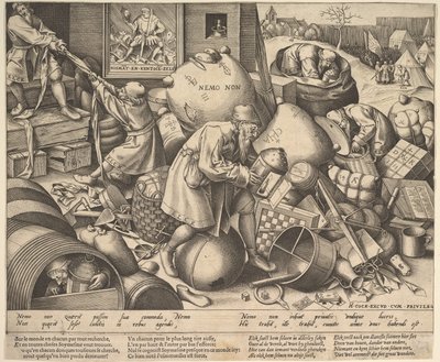 Everyman, ca. 1558 de Pieter Bruegel the Elder