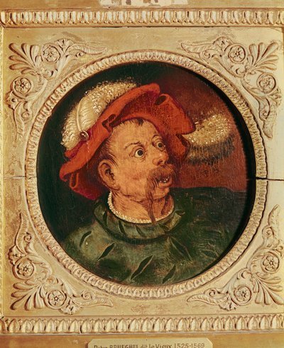 Cabeza de un lansquenete de Pieter Bruegel the Elder