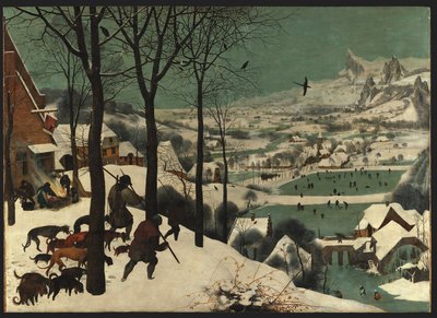 Cazadores en la nieve de Pieter Bruegel the Elder
