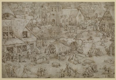 Kermis en Hoboken, 1559 de Pieter Bruegel the Elder