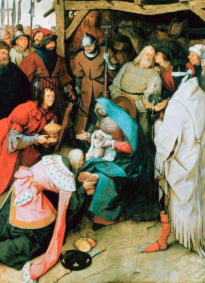 La Adoración de los Reyes, 1564 de Pieter Bruegel the Elder