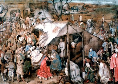 La adoración de los Reyes, c1556-1562 de Pieter Bruegel the Elder