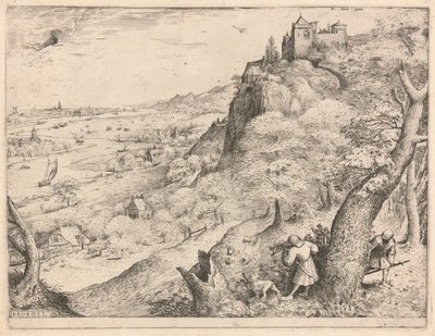 Los cazadores de liebres de Pieter Bruegel the Elder