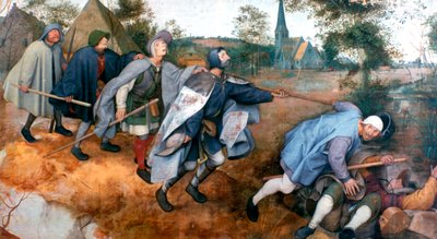 La parábola de los ciegos, 1568 de Pieter Bruegel the Elder