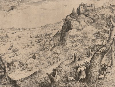 La caza del conejo, 1560 de Pieter Bruegel the Elder