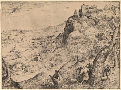 Los Cazadores de Conejos de Pieter Bruegel the Elder