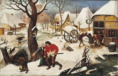 Regreso de la posada de Pieter Brueghel the Younger