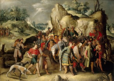 La conversión de San Pablo de Pieter Brueghel the Younger