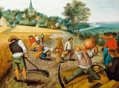 Las cuatro estaciones: Verano, segunda mitad del siglo XVI de Pieter Brueghel the Younger