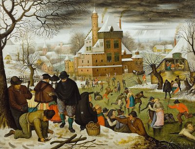 Las Cuatro Estaciones: Invierno, segunda mitad del siglo XVI de Pieter Brueghel the Younger
