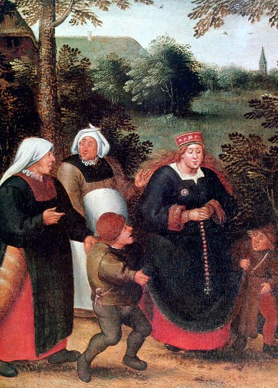La procesión de la novia, c1584-1638 de Pieter Brueghel the Younger