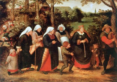 La procesión de la novia, c1584-1638 de Pieter Brueghel the Younger