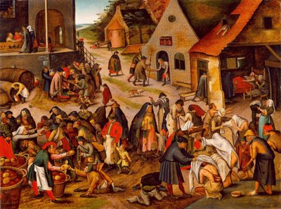 Las siete obras de misericordia de Pieter Brueghel the Younger